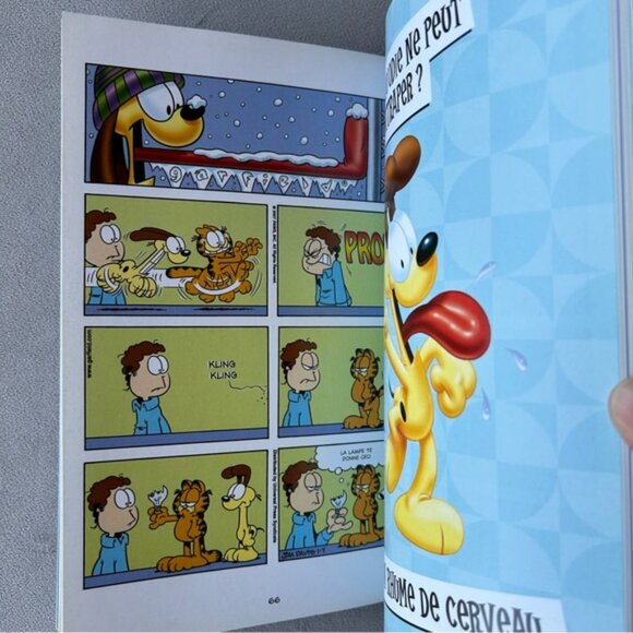 FRENCH ~ Set of 2 ~ Garfield ~ BD Thematique 4 6 - Picture 5 of 8